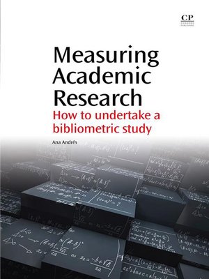 cover image of Measuring Academic Research